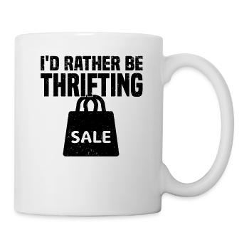 Magasin d’occasion Eco Hipster d’occasion - Mug blanc - blanc - Droite