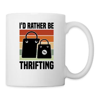 Magasin d’occasion Eco Hipster d’occasion - Mug blanc - blanc - Droite