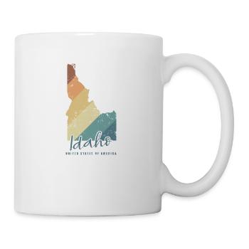 Idaho États-Unis d’Amérique États-Unis - Mug blanc - blanc - Droite