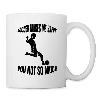 Football Football coach Footballer Footballer - Mug - white - Right