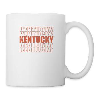 Kentucky États-Unis Amérique État - Mug blanc - blanc - Droite
