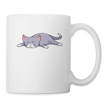 Ich Muss Gar Nix - Tasse - Weiß - Rechts