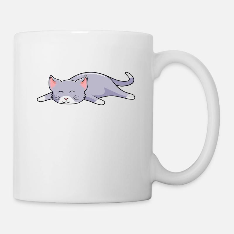 Ich Muss Gar Nix - Tasse - Weiß