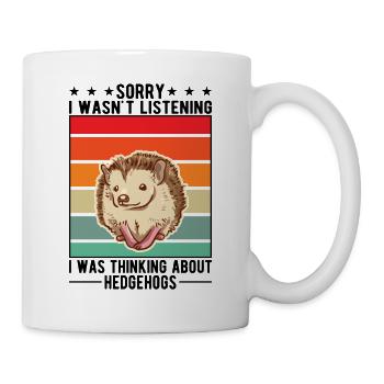 Hérisson Cadeau Stacheligel - Mug blanc - blanc - Droite