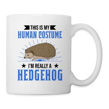 Hérisson Humain Costume Hallowee Hérisson Épineux - Mug blanc - blanc - Droite