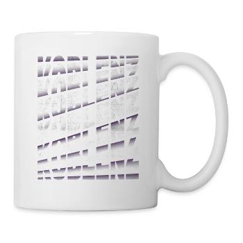 Koblenz Germany City Font Skyline Home - Mug - white - Right