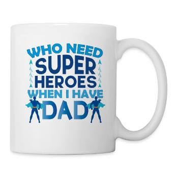 Vatertag Papa ist ein tolles Papa-Geschenk - Tasse - Weiß - Rechts