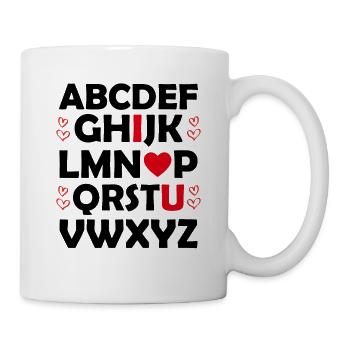 Valentine's Day Gift girlfriend buddy February! - Mug - white - Right