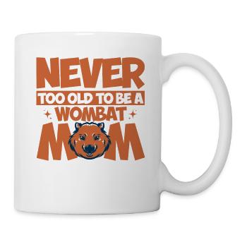 Wombats Wombat Beuteltier Geschenk - Tasse - Weiß - Rechts