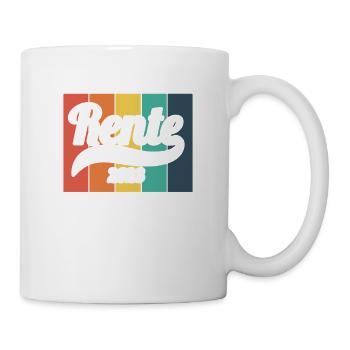 Rentner 2023 Rentnerin 2023 Rente 2023 - Tasse - Weiß - Rechts
