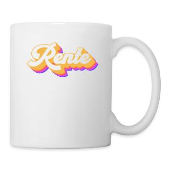 Rentner 2023 Rentnerin 2023 Rente 2023 - Tasse - Weiß - Rechts