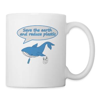 Sauvez la Terre - Mug blanc - blanc - Droite