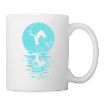 Parkour, Freerunning, Street Workout, Acrobatic - Tasse - Weiß - Rechts
