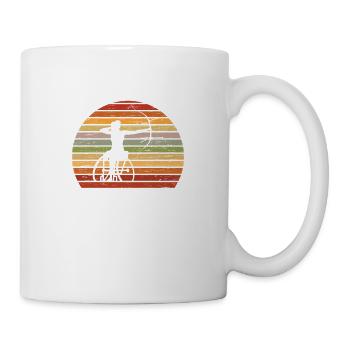Jeu de sport d’athlète de tir à l’arc vintage - Mug blanc - blanc - Droite