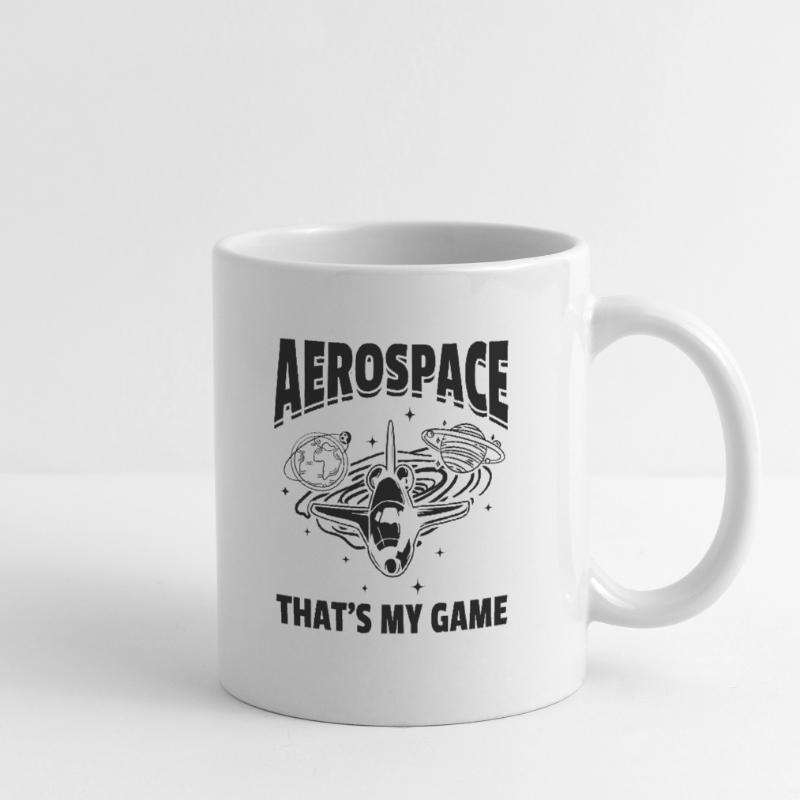 L’aérospatiale c’est mon jeu - Space Exploration Space Mug blanc