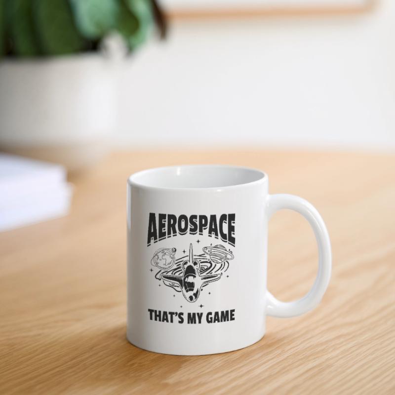 L’aérospatiale c’est mon jeu - Space Exploration Space Mug blanc