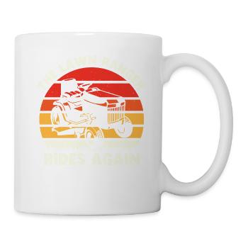 Le Lawn Ranger Rides Again Shirt Lawn - Mug blanc - blanc - Droite