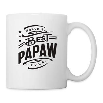 World's Best Papaw Ever Funny - Mug - white - Right