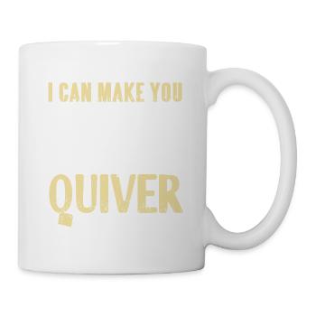 I Can Make You Quiver Retro Funny Archery Hunting - Mug - white - Right