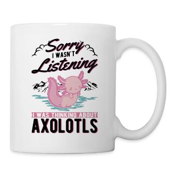 Axolotl Queue Cadeau Amphibien Axolotl - Mug blanc - blanc - Droite