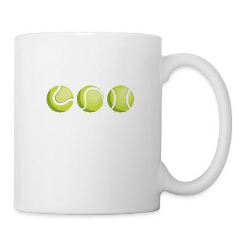 Pas L'Temps J'ai Tennis tennisman drôle passionné - Mug blanc - blanc - Droite
