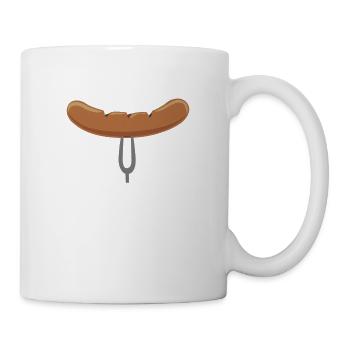 Wettkampf Hot dog Geschenkidee - Tasse - Weiß - Rechts