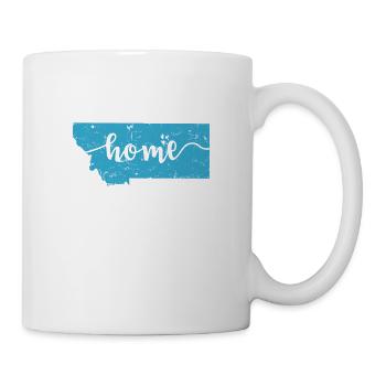 Montana Accueil États-Unis Amérique - Mug blanc - blanc - Droite
