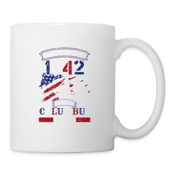Columbus Day 1942 Amerikanischer Italiener - Tasse - Weiß - Rechts