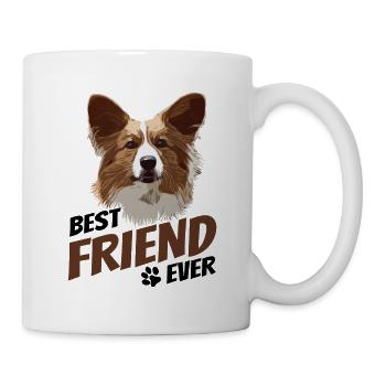 Corgie - best friend - dog owner - Mug - white - Right