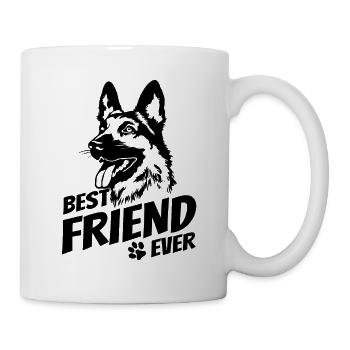 German Shepherd - best friend - dog owner - Mug - white - Right