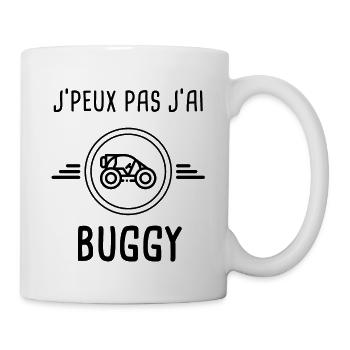 j'peux pas j'ai buggy - Mug blanc - blanc - Droite