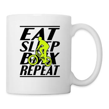 Nourriture Sleeping BMX - Mug blanc - blanc - Droite