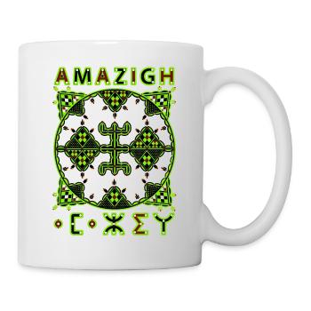 TIFINAGH - MOTIFS DSE POTERIES KABYLES BERBERES - Mug blanc - blanc - Droite