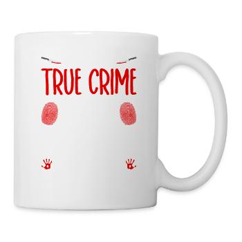 True Crime and Cats, Murder Show Junkie Murderino - Mug blanc - blanc - Droite