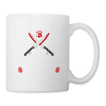 True Crime Retirement Plan Murder Show Junkie - Mug blanc - blanc - Droite