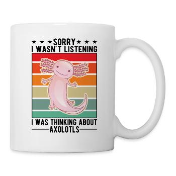Axolotl Queue Cadeau Amphibien Axolotl - Mug blanc - blanc - Droite