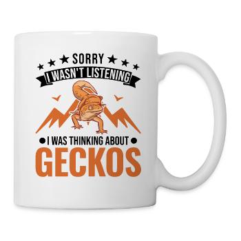 Gecko Cadeau Léopard Gecko - Mug blanc - blanc - Droite