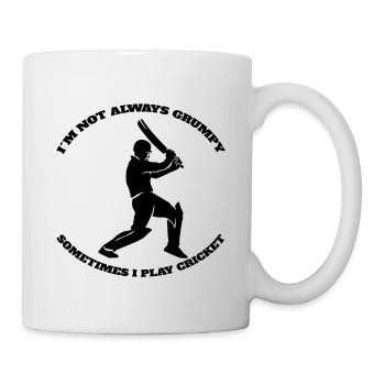 Cricket Slogan Équipe Cricket Cadeau Fan de cricket - Mug blanc - blanc - Droite
