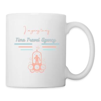 Time Travel - Mug blanc - blanc - Droite