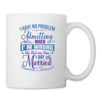 Divorce Humor - Mug - white - Right