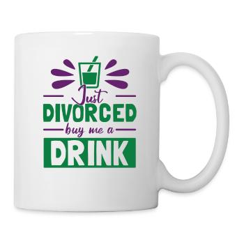 Just Divorced - Mug - white - Right