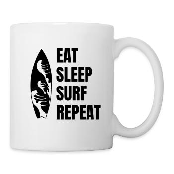 Surf instructor surfing Surfing Surfer Surfboard - Mug - white - Right