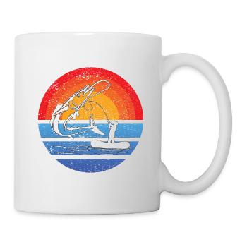 Fishing Fishing Fishing Fishing Fishing Fishing Hooks - Mug - white - Right