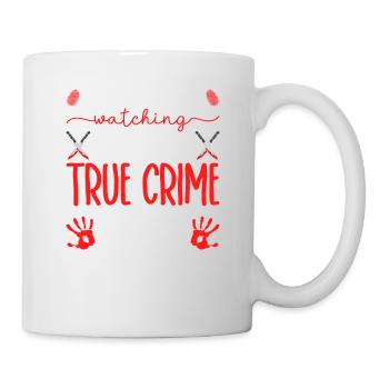Série True Crime, Stress Is Caused, Murder Show - Mug blanc - blanc - Droite