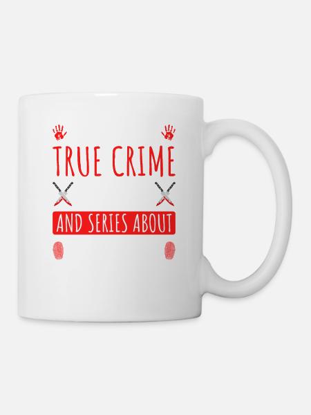 Obsessed by True Crime Series - Tasse - Weiß