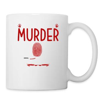 True Crime Murder Show Citation, Ils ne vous trouveront pas, - Mug blanc - blanc - Droite