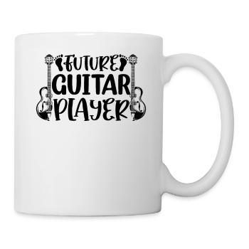 Future Guitar Player Newborn Guitar Player Baby Gu - Tasse - Weiß - Rechts