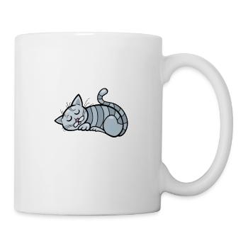 Positiv Auf Müde Getestet - Tasse - Weiß - Rechts