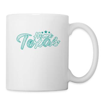 Home Texas USA Amerika Bundesstaat - Tasse - Weiß - Rechts
