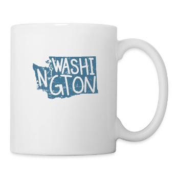 Washington États-Unis Amérique État - Mug blanc - blanc - Droite
